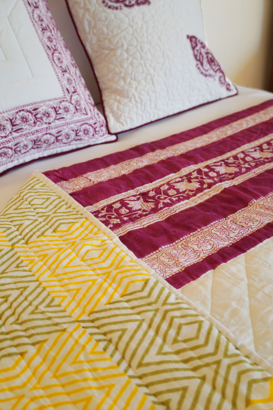 Maroon Statement Quilt