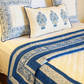 Indigo Statement Single Quilt