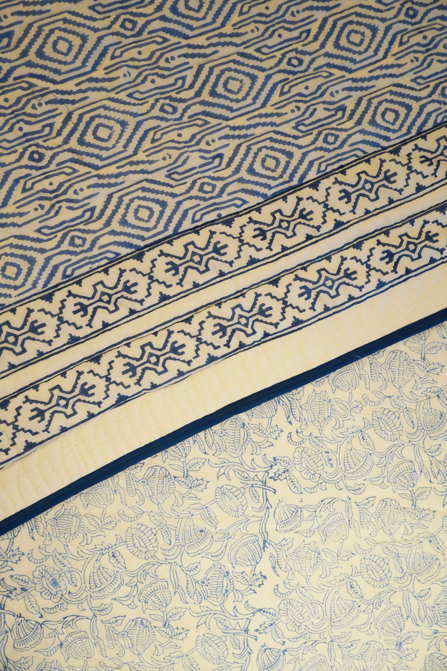 Bold Indigo Aztec Quilt