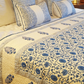 Indigo Ditsy - Poppies Quilt