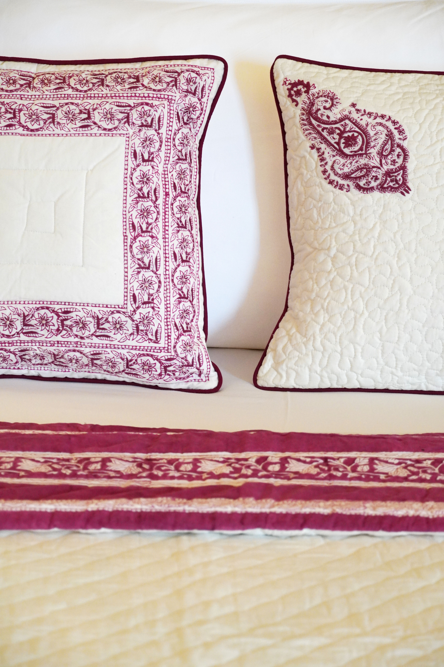 Maroon Statement Quilt