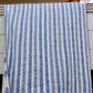 Alternate Indigo Floral Striped Quilt