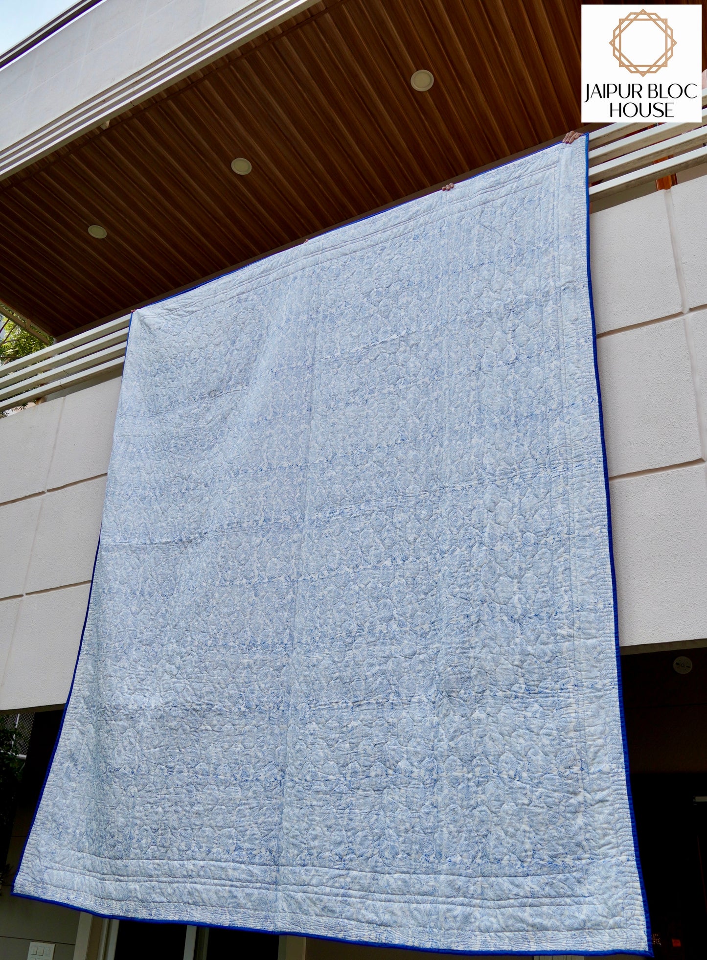 Bold Indigo Aztec Quilt