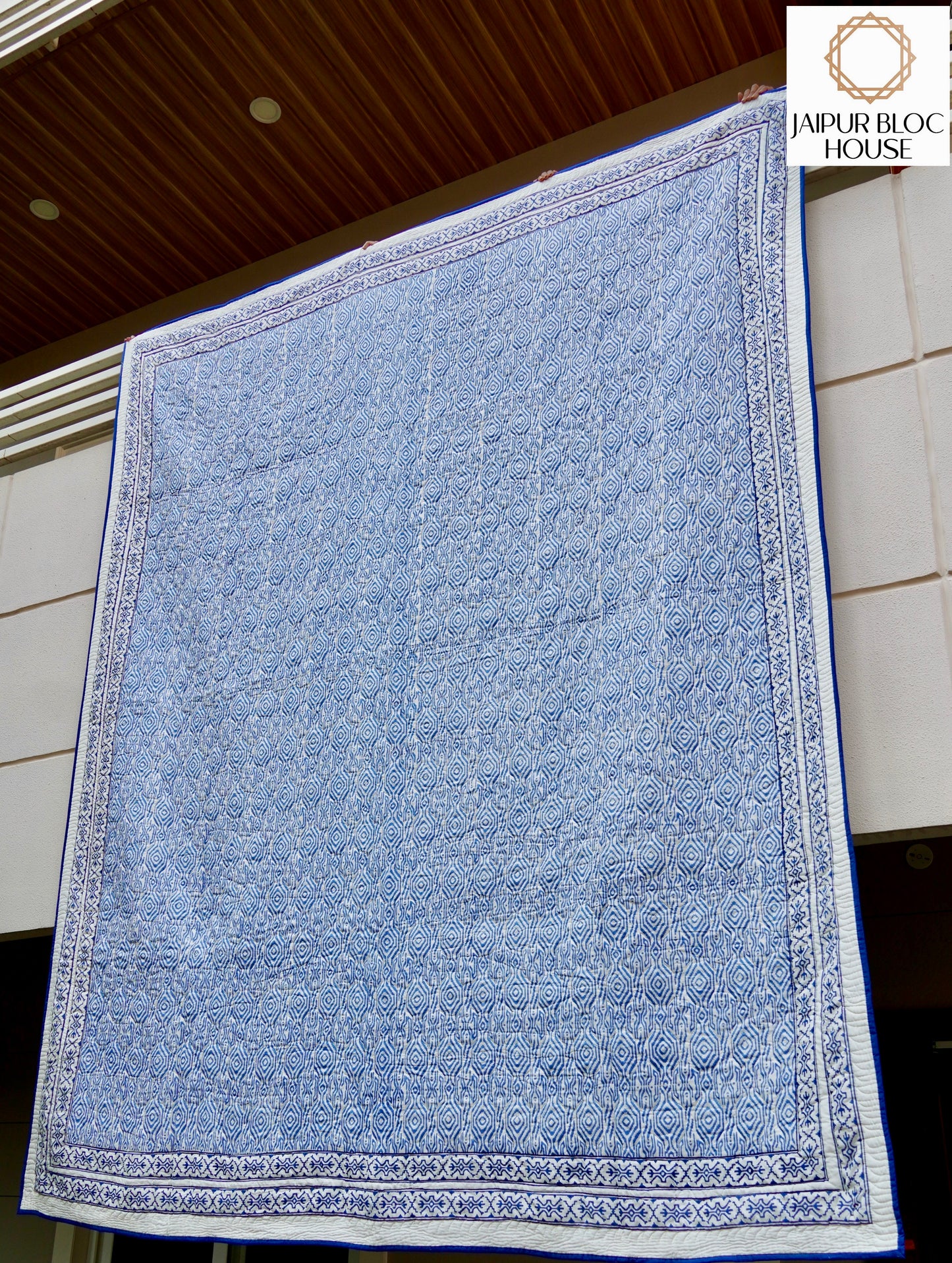 Bold Indigo Aztec Quilt