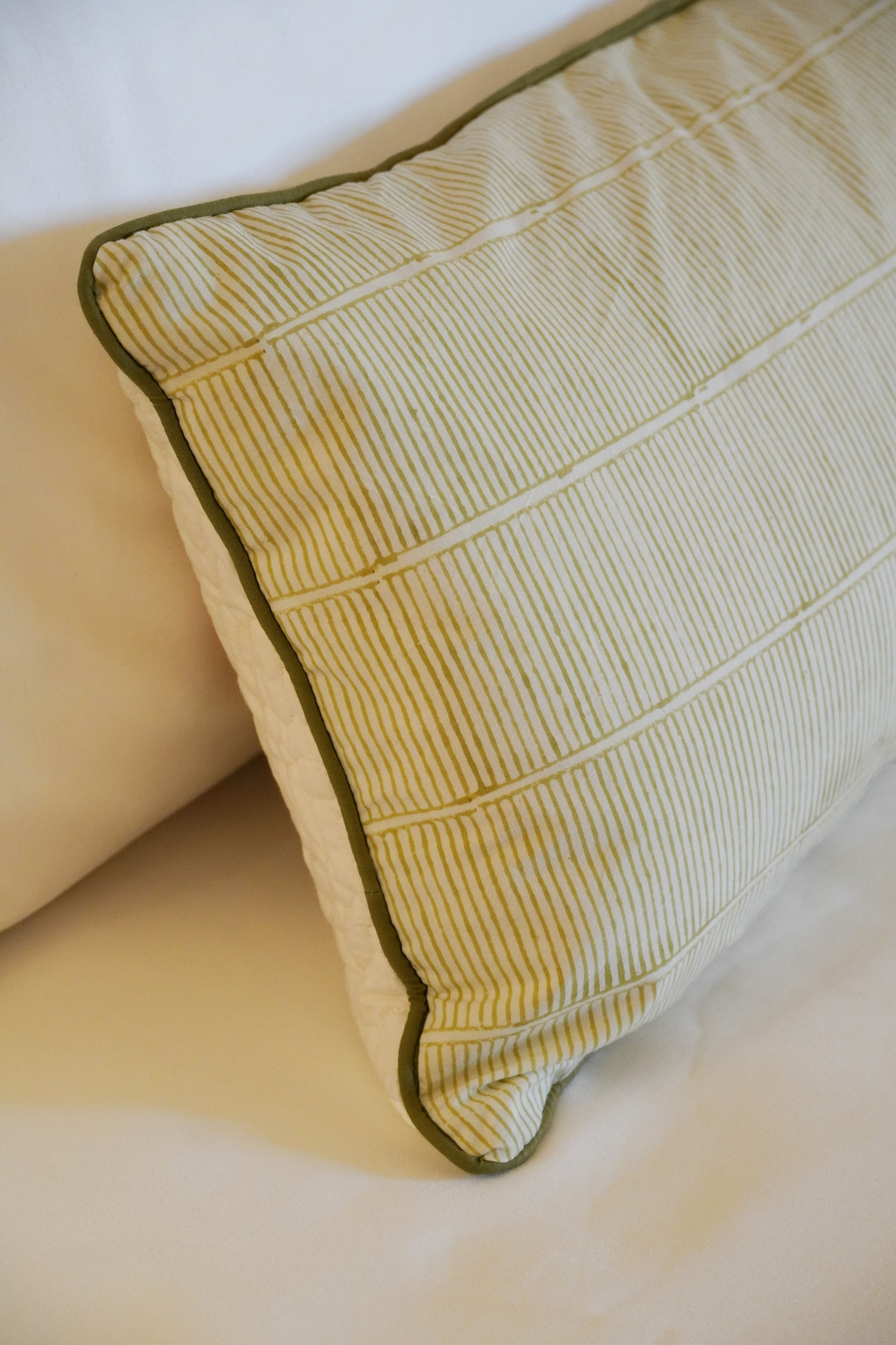 Signature Motif Cushion Cover with Embroidery