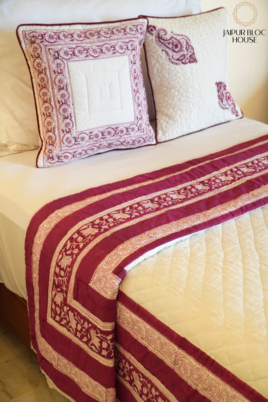 Maroon Statement Quilt